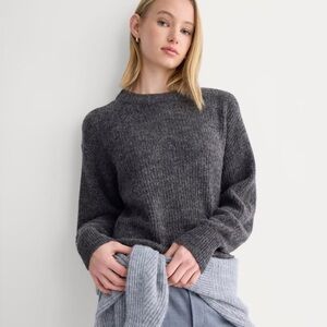 Everlane THE COCOON CREW IN ALPACA size S
